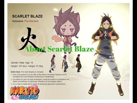 Scarlet Blaze Naruto Online - Description of skills -  უნარების აღწერა